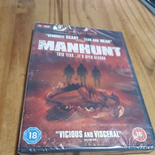 [326287750329] Manhunt Region 2 DVD,    New Sealed